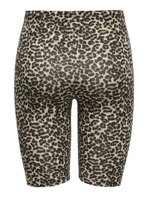 Short cycliste jersey imprimé Leopard